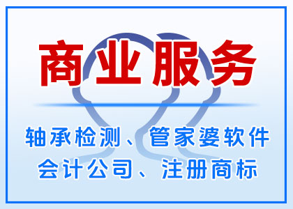 商业服务丨轴承检测丨管家婆软件丨会计公司丨注册商标